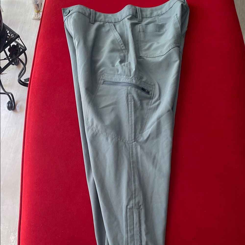 Eddie Bauer Green Ankle Cropped Jeans - Picture 8 of 12